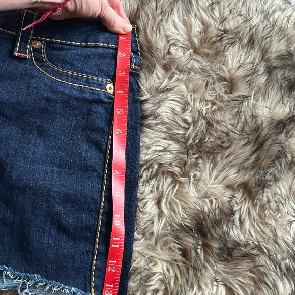 True Religion Dark Blue Denim with Yellow Stitching - Picture 5 of 8